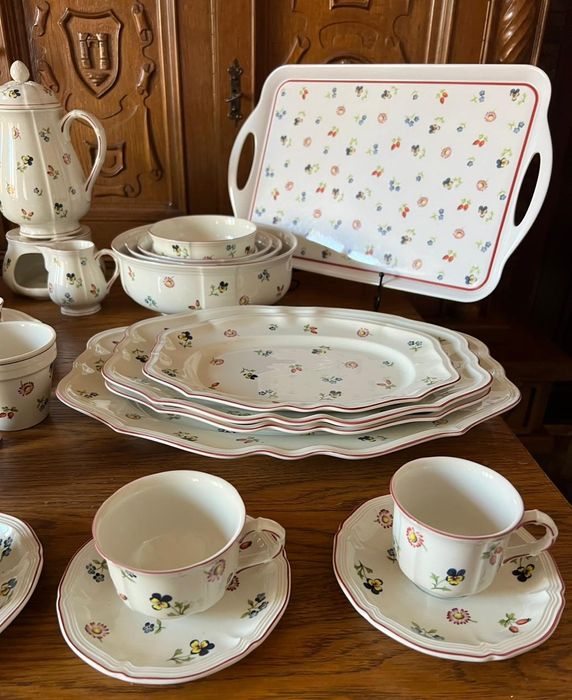 Німецький сервіз Villeroy&Boch Petit Fluer. 100 предметів. Поштучно