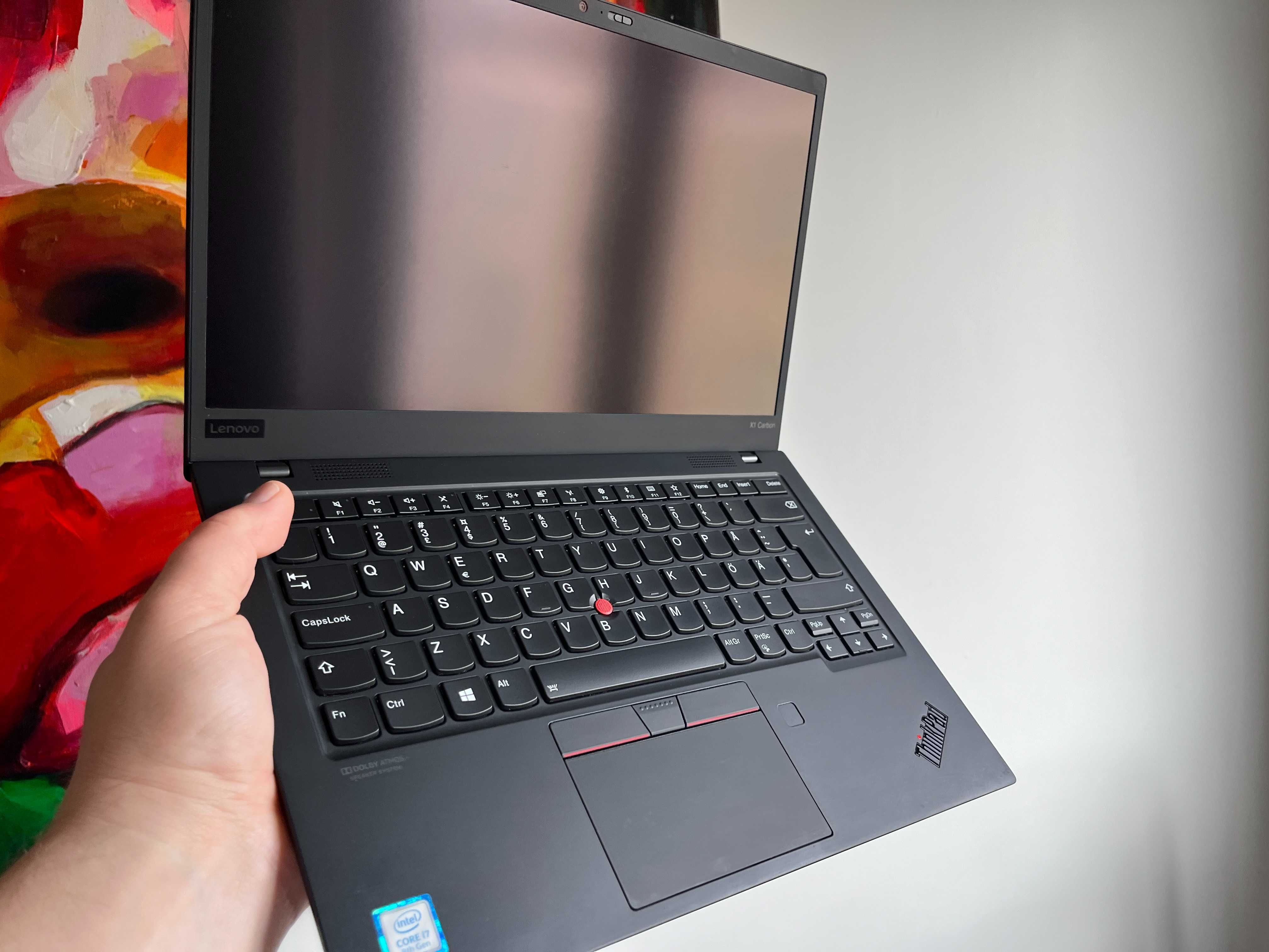 Laptop Lenovo ThinkPad X1 14 Carbon 7 Gen i7-8565U 16/256GB FV23% Wys