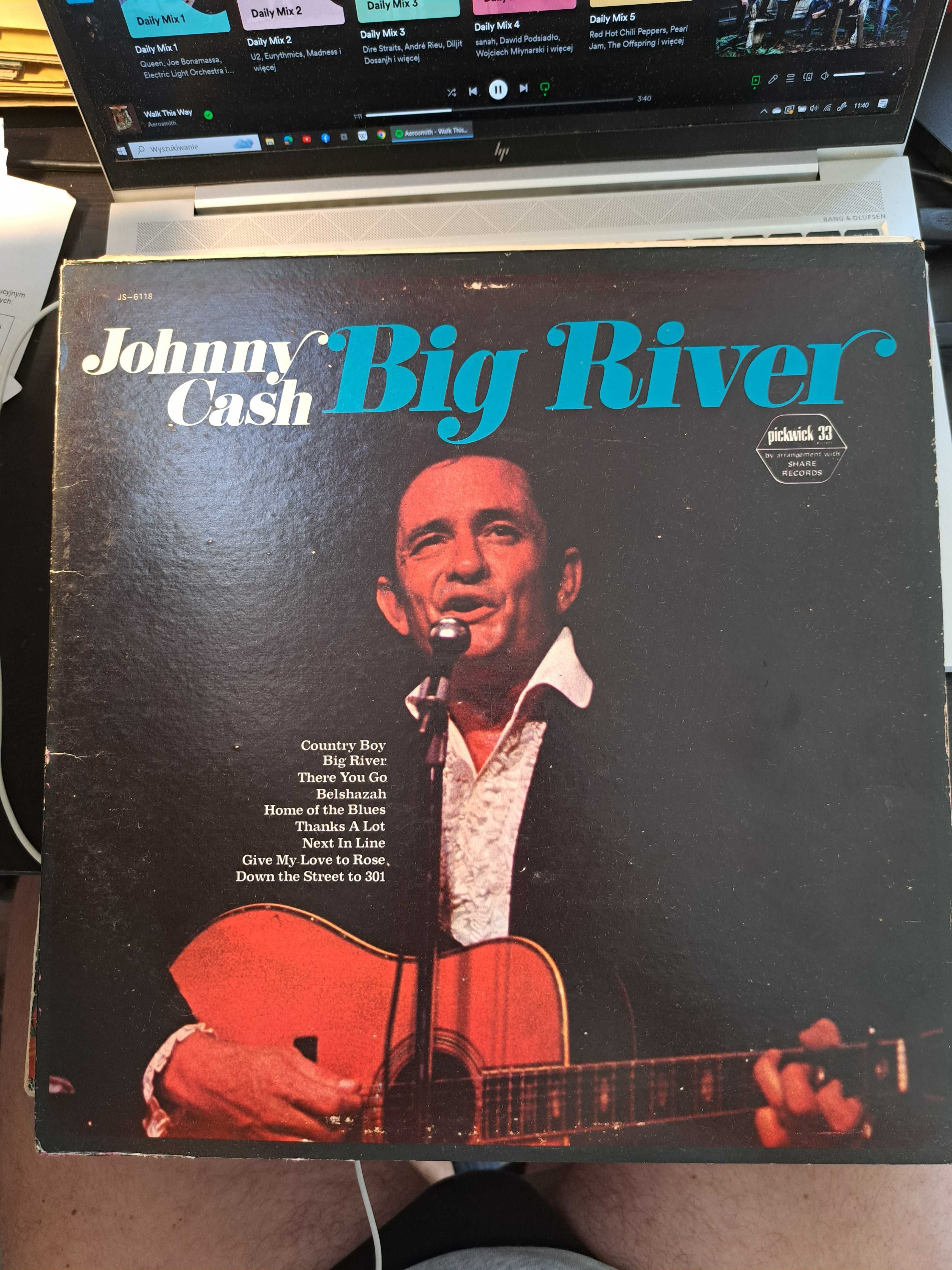 Johny Cash Big River winyl