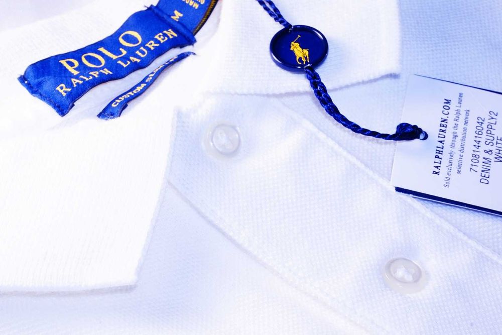 Polo Ralph Lauren koszulka L biała PRL polówka Japa boss philipp plein