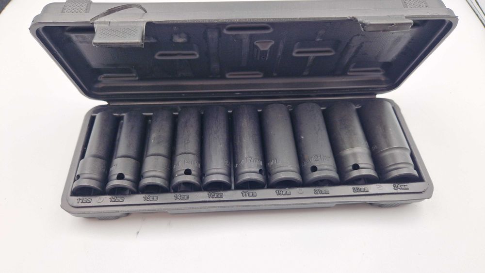 Meec Tools Zestaw Nasadek 1/2" 10 Elementów