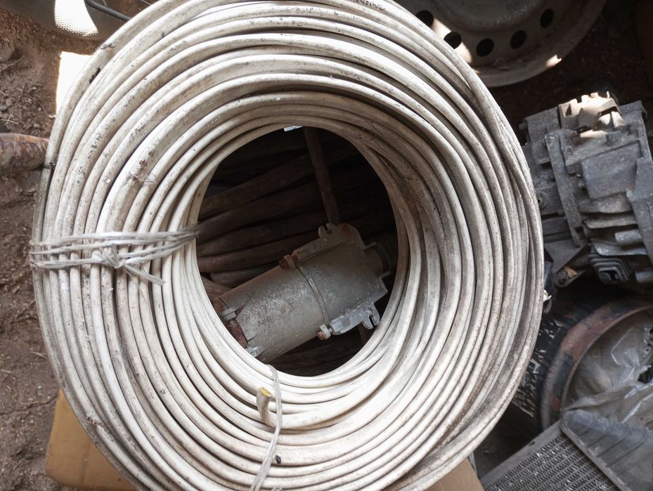kabel przewód 3x1,5 płaski 4x2,5 okrągły gumowy gruby siłowy drut