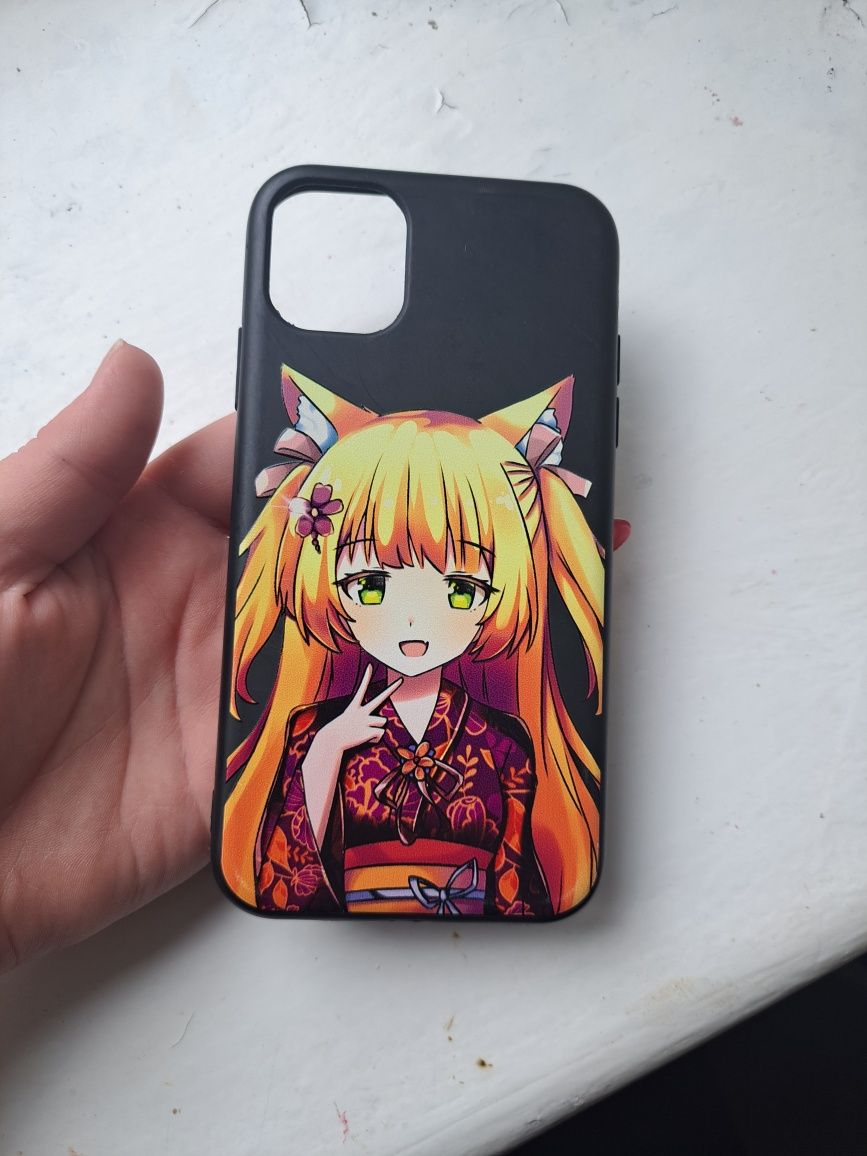 Чехол для Iphone 11/12 Аниме девочка