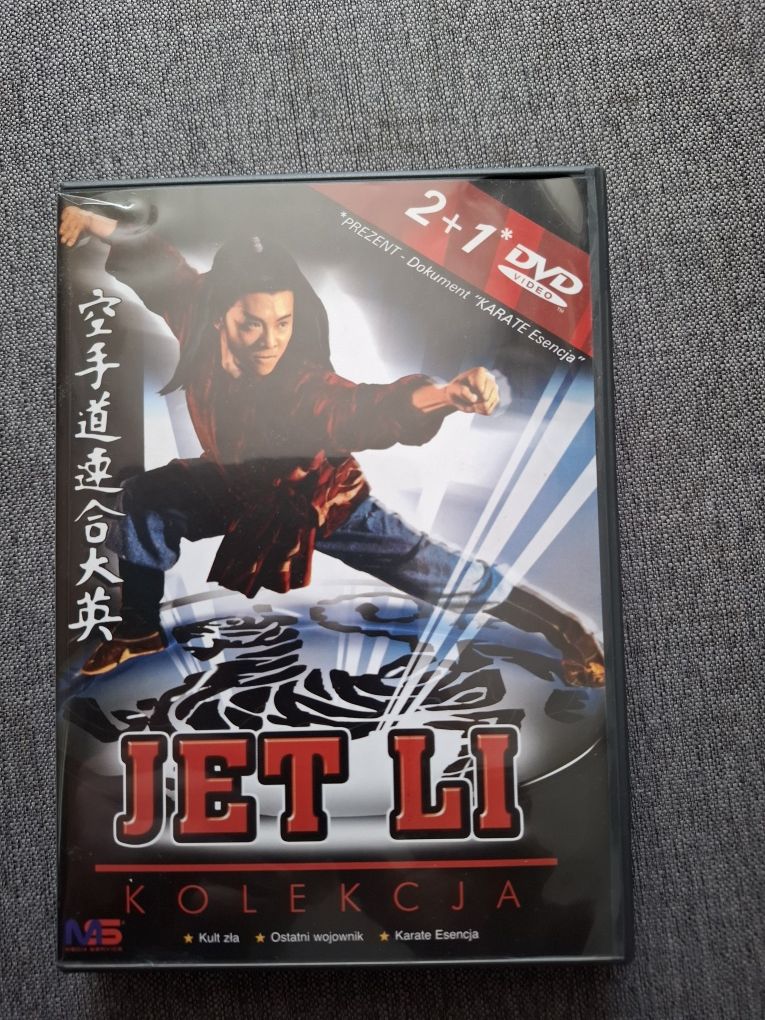 Jet Li- Zestaw-3 Dvd- Lektor-Kult Zła,Ostatni Wojownik, Karate Esencja