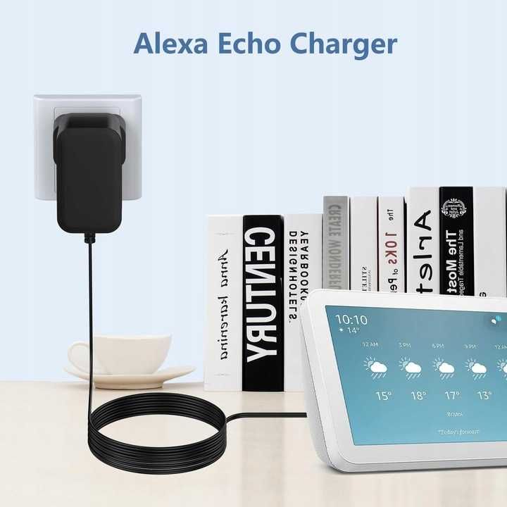 Zasilacz ładowarka 21W 15V 1.4A AC/DC 3,5 x 1,4  do Amazo Echo Fire