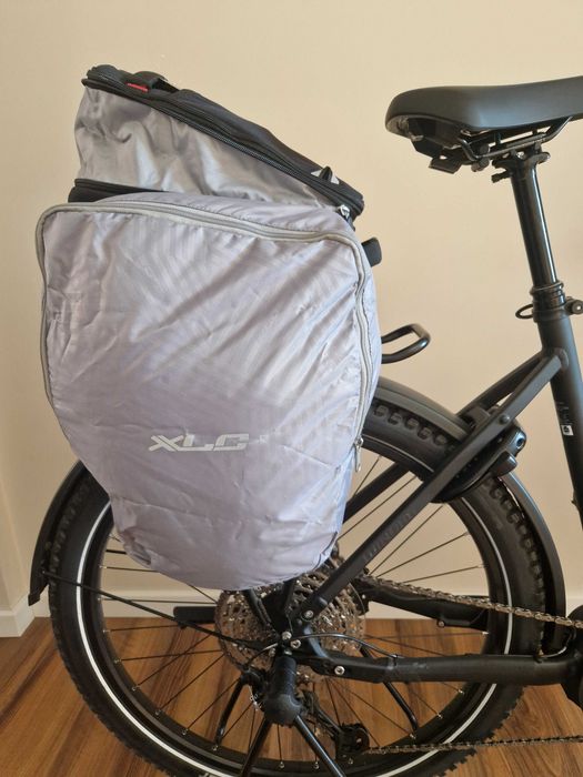 Bardzo pojemna torba rowerowa z adapterem do bagażnika Basil MIK 2.0