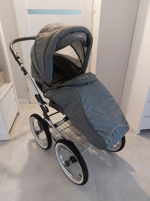 Wózek dziecięcy, Gondola, spacerówka, nosidełko, dużo dodatków.