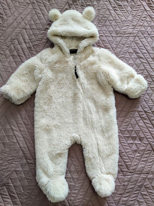 Kombinezon niemowlęcy miś - futrzak - Kuling, rozmiar 62-68