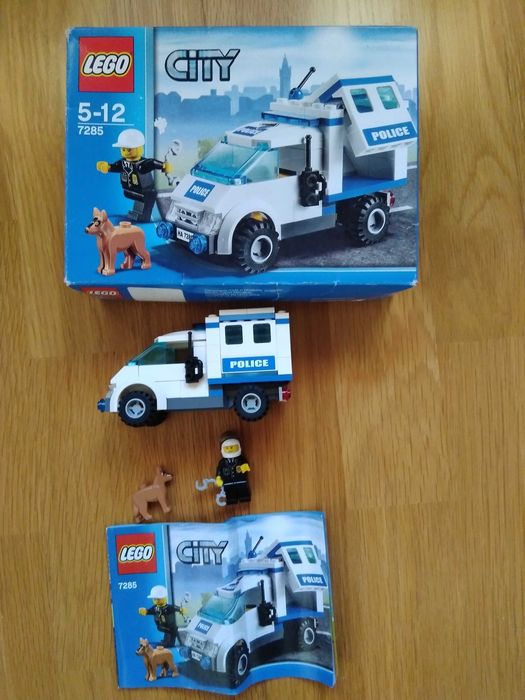 Lego city 7285 com caixa e instruções