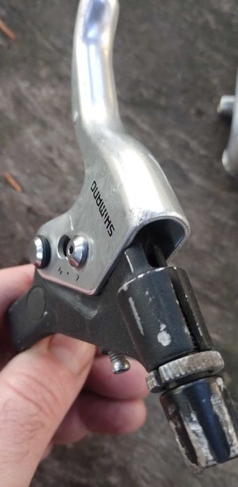 Hamulce Shimano BR-M600 Retro MTB uszkodzone klamki gratis