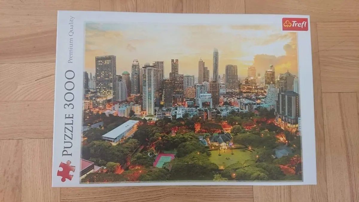 Puzzle Trefl Zachód słońca w Bangkoku 3000 kompletne