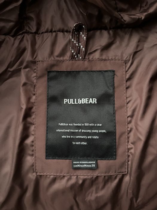 Куртка Pull&Bear (M,L) Puffer Jacket Оригінал Пуховик Зимова Новая