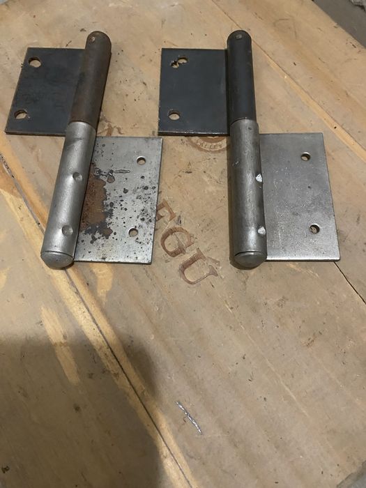 Zawiasy do drzwi bramy furtki okna 2 sztuki