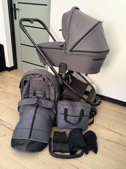 Wózek 2w1 Muuvo Quick 3.0 + fotelik Cybex Aton B2