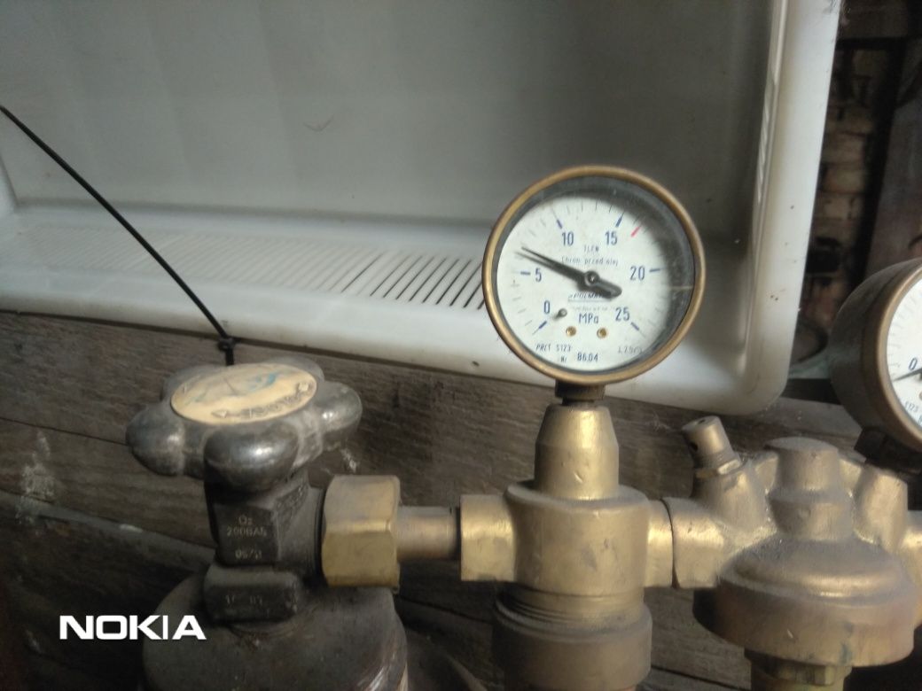 Butla tlenowa oraz acetylenowy. Komplet za 900