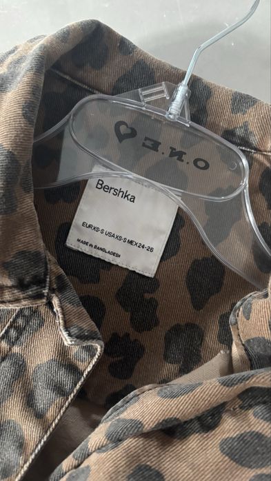 Katana jeansowa panterka