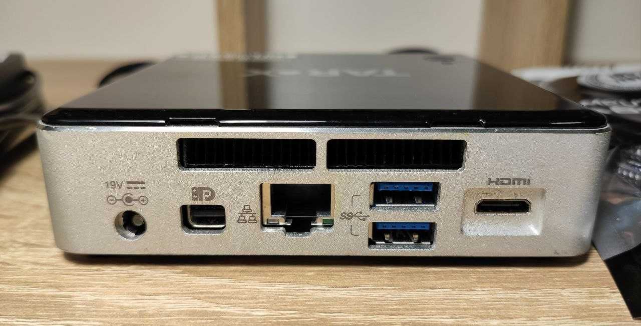 Core i3-5010 + 16gb ddr3 + 128gb nvme ssd => міні-ПК в зборі інтел нук