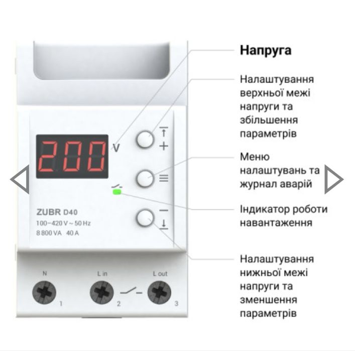 Zubr D25-63 барьер напряжения