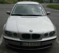 BMW Seria 3 E46 Compact 316 ti 116KM 85kW benzyna. Rok prod. 2003