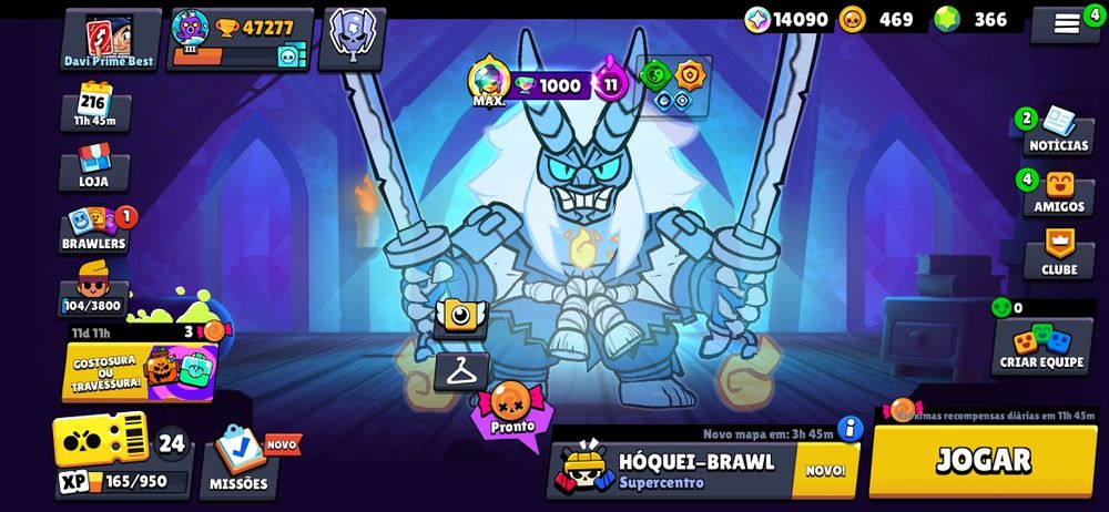 Conta de Brawl Stars