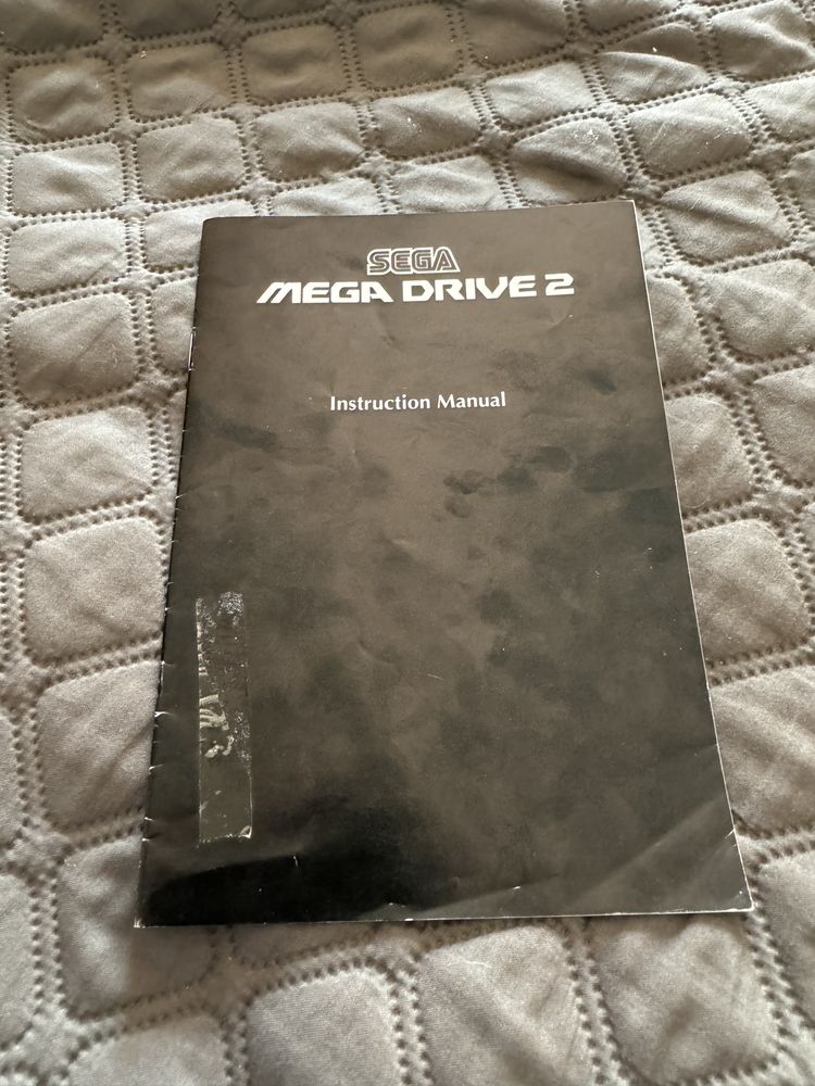 Мануал Sega Mega Drive 2 16 BIT инструкция документы