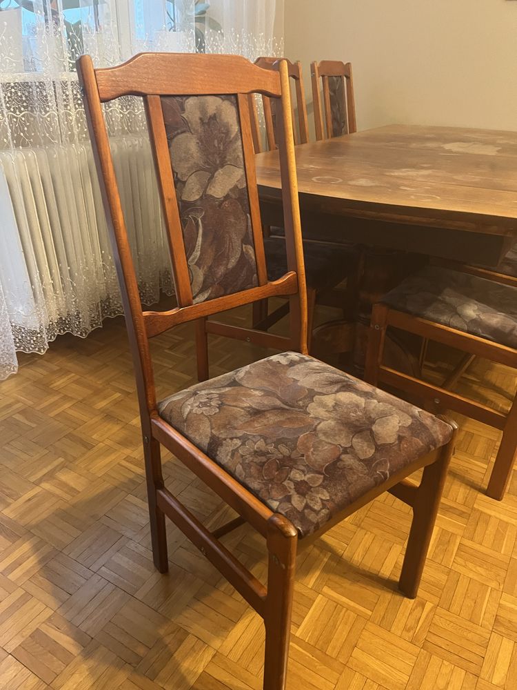 Krzesła drewniane 10 sztuk
