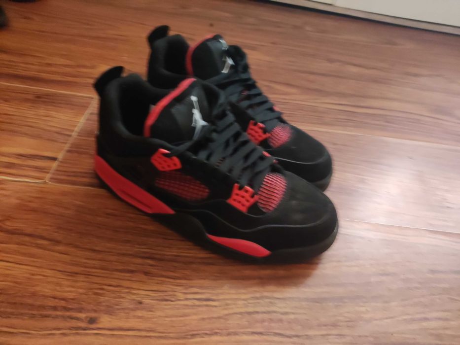 Buty Jordan 4 retro Red thunder