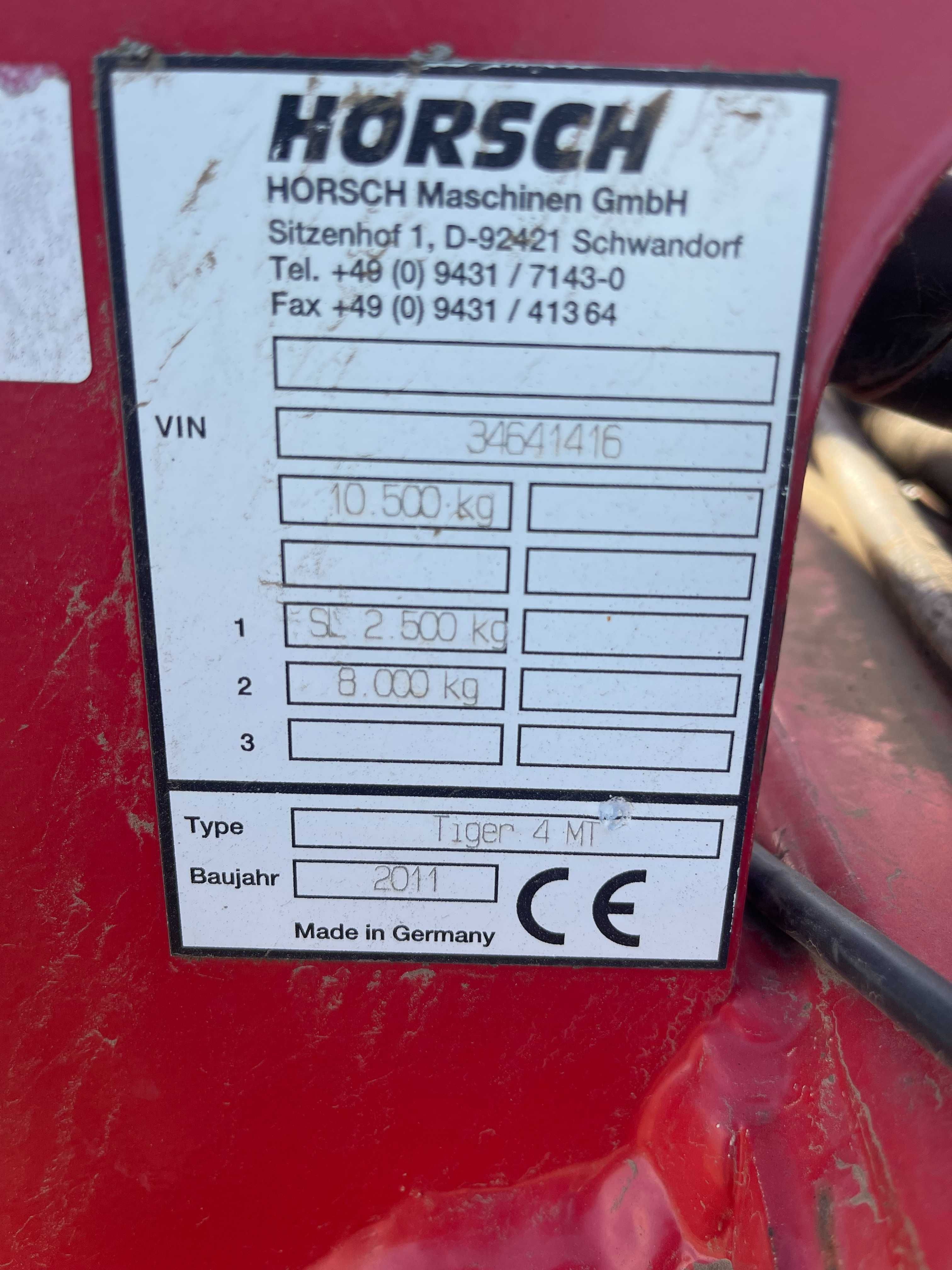 HORSCH Tiger MT4 (ХОРШ глибокорозпушувач)