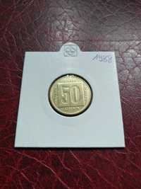 Moneta Jugosławia 50 dinarów 1988