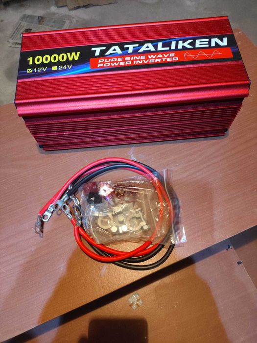 Inversor de onda pura 12 para 220V  10.000W, novo sem usar