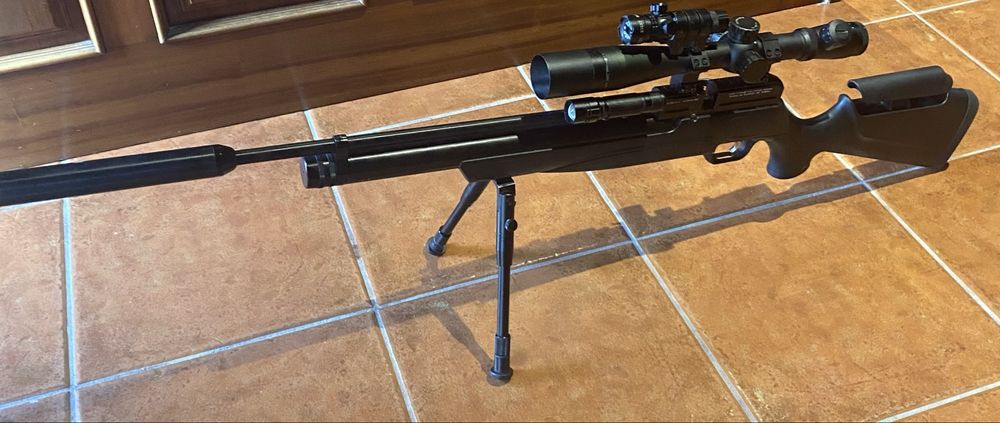 Carabina Kral cal. 6.35  PCP (ar comprimido)