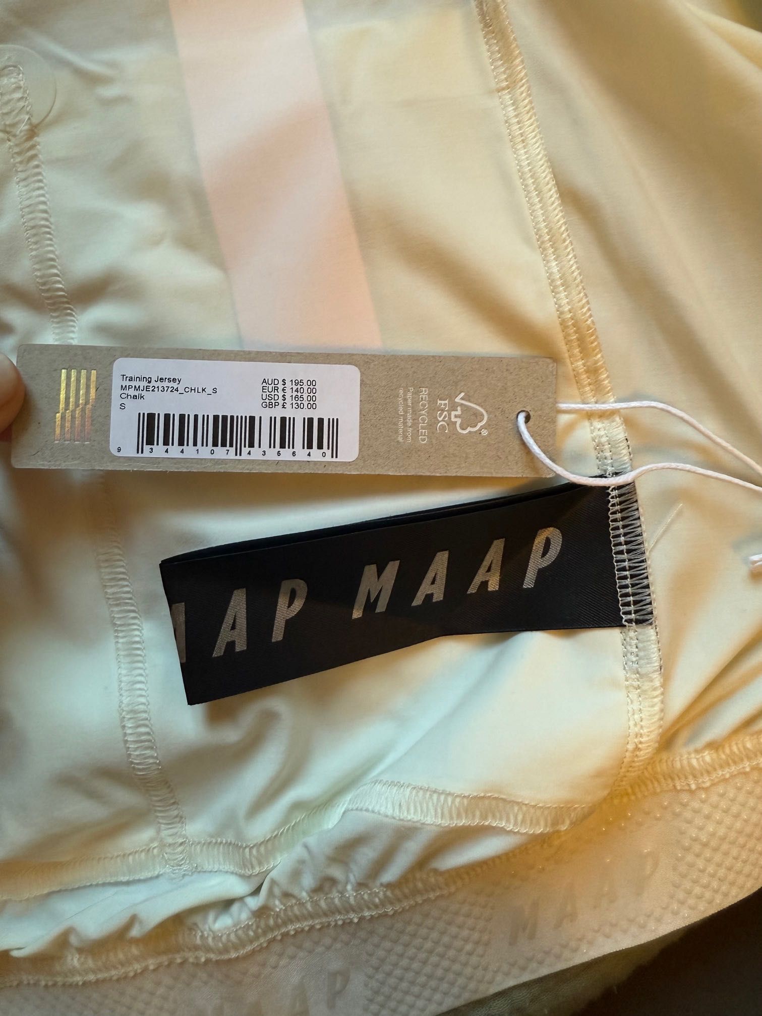 Maap training jersey 2.0 krótki rękaw rozmiar S kolarstwo rower
