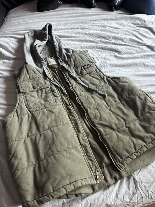 Vintage dickies жилет безрукавка l