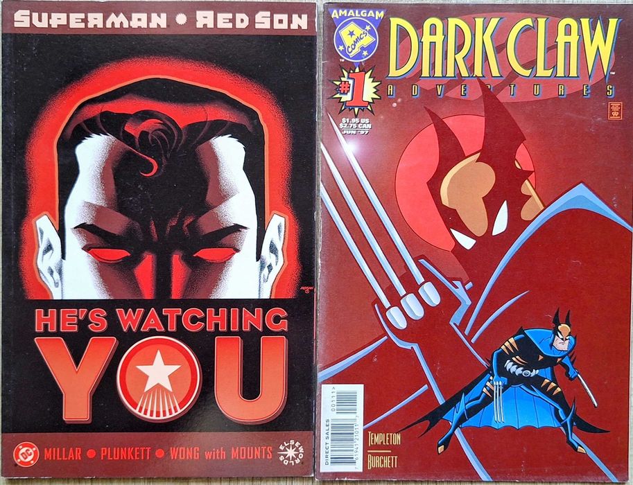 Pack 2 Comics Superman Red Son & Dark Claw Usados