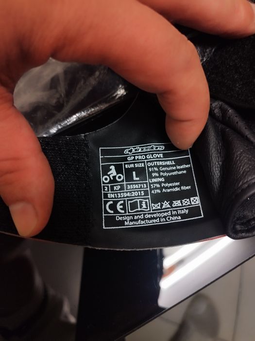 Luvas Alpinestars GP Pro L Novas