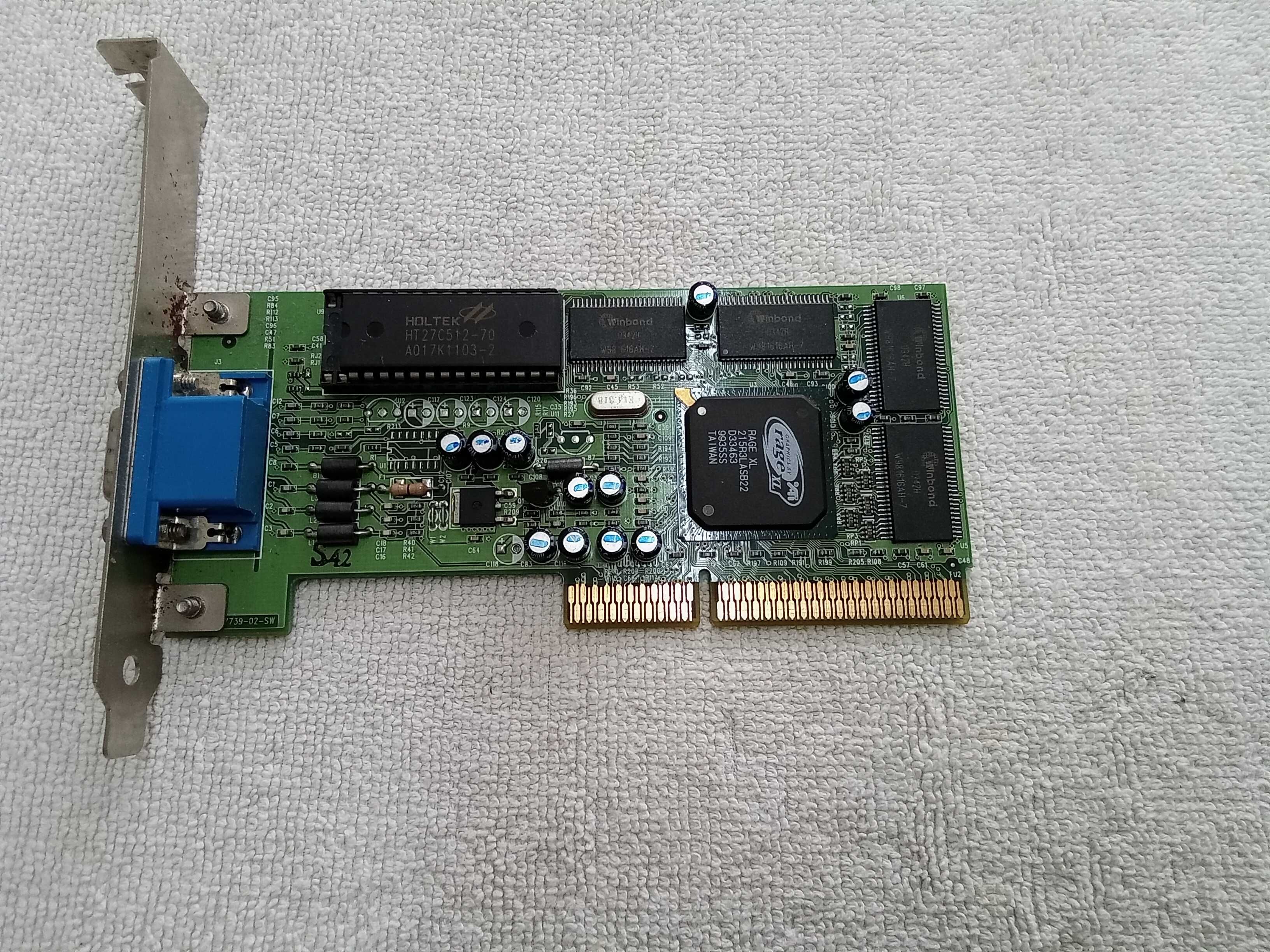 [PC Vintage] Placa de video AGP - ATI Rage XL 8MB