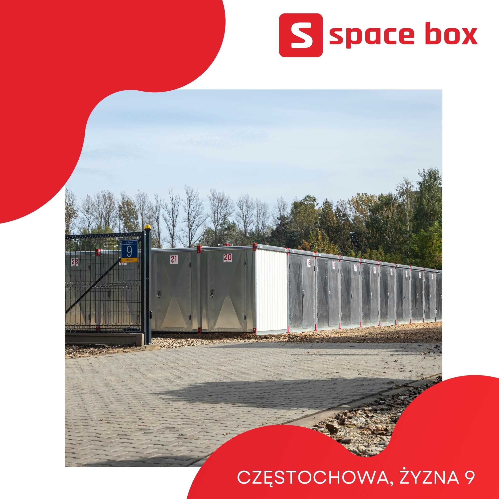 Magazyn samoobsługowy kontener do wynajęcia 9m2 Częstochowa SPACE BOX