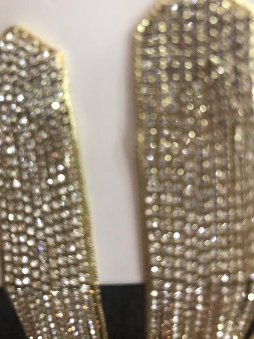 Серьги гвоздики,вечерние,блестящие,с камнями, серёжки