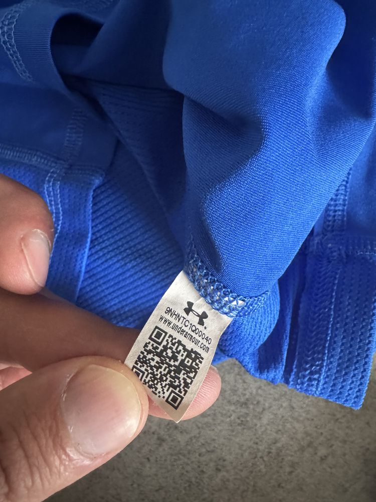 Under Armour HeatGear kompresyjna koszulka sportowa (dziecięca)