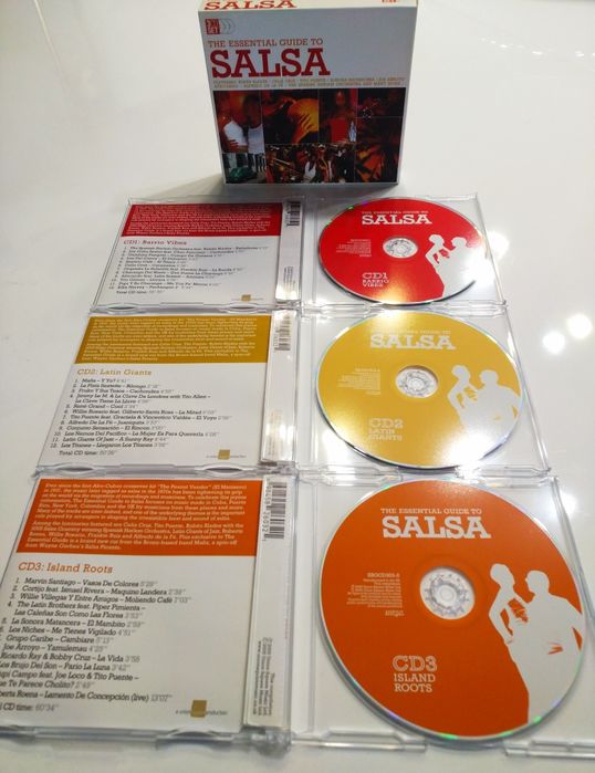 "The Essential Guide to Salsa" - 3 CDs - Best of Salsa Collection64286182831363122