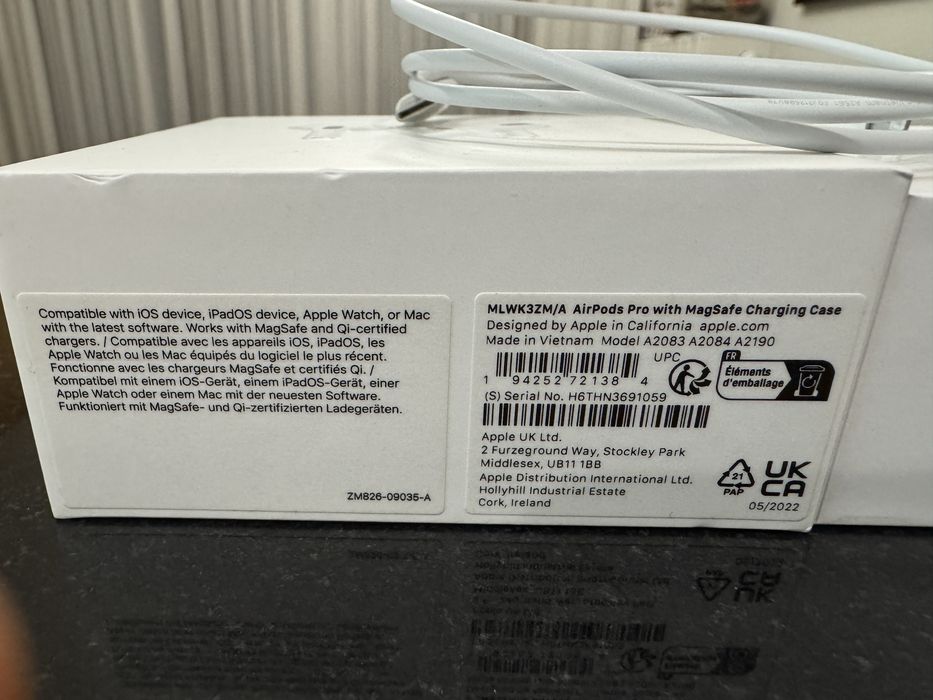 Słuchawki Air Pods Pro 1 - komplet