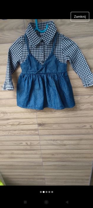 Sukieneczka niemowlę 3-6 ms