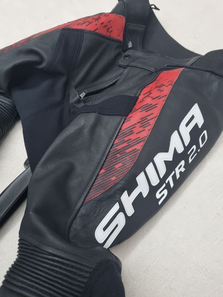 Spodnie motocyklowe skórzane shima