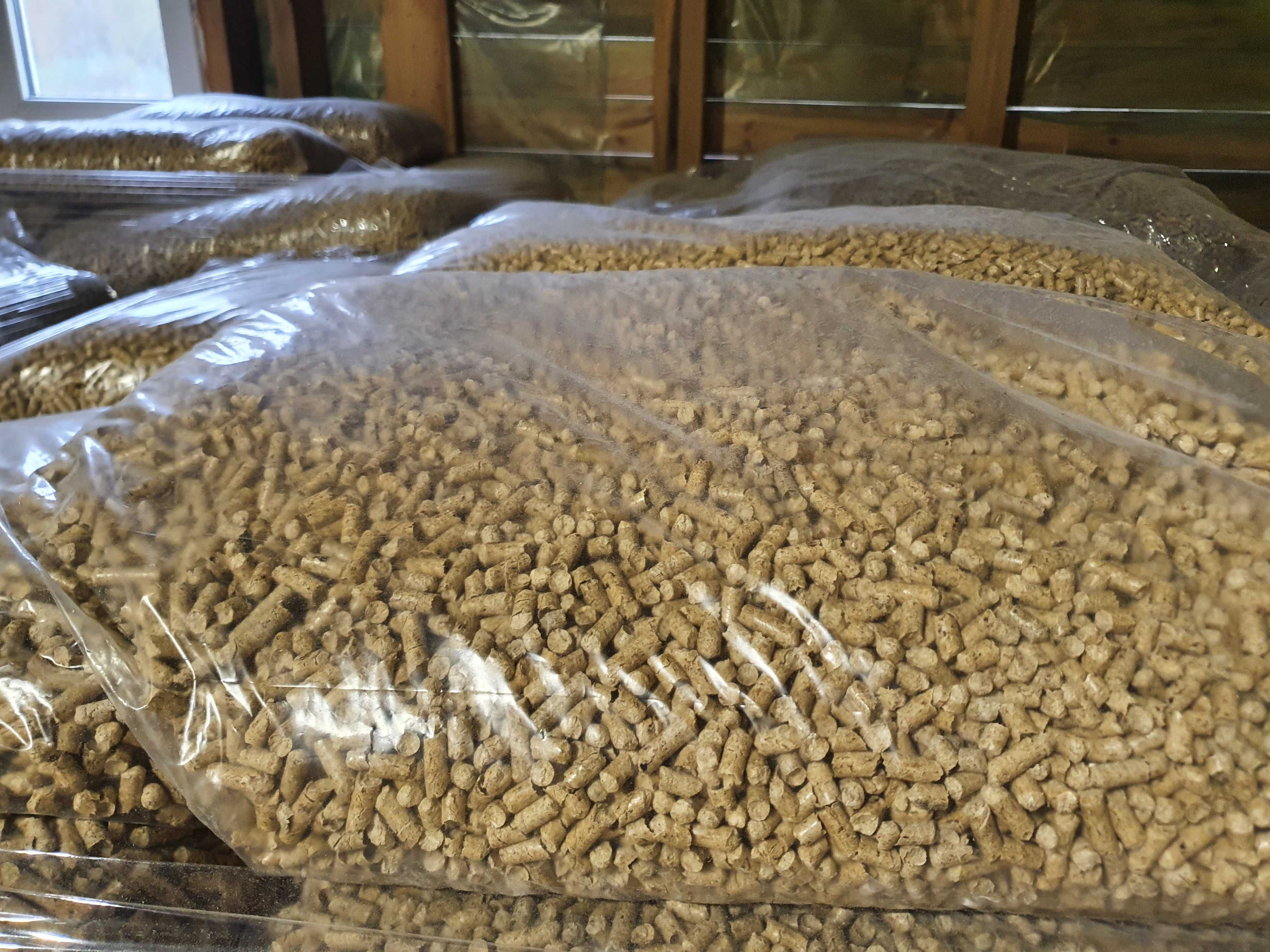 Pellet drzewny 6 mm PRODUCENT Podlaskie BIAŁYSTOK dostawa