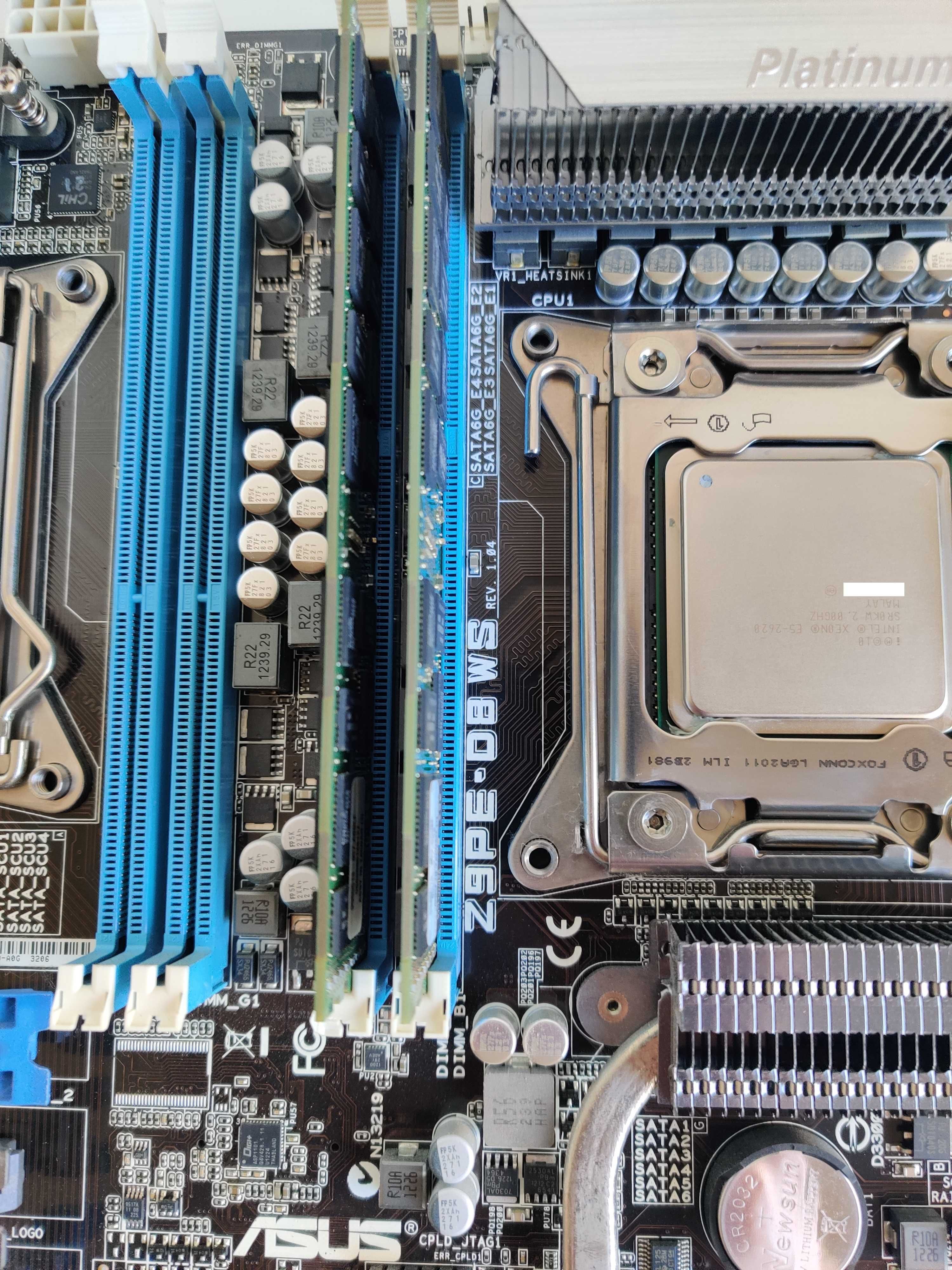 Servidor | 2x Xeon E5-2620 | ASUS Z9PE-D8 WS | 32GB ECC