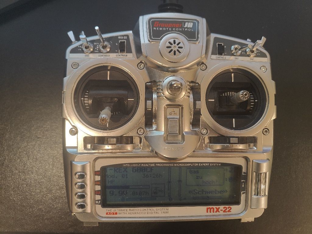 Пульт, джойстик, контроллер Graupner JR mx-22