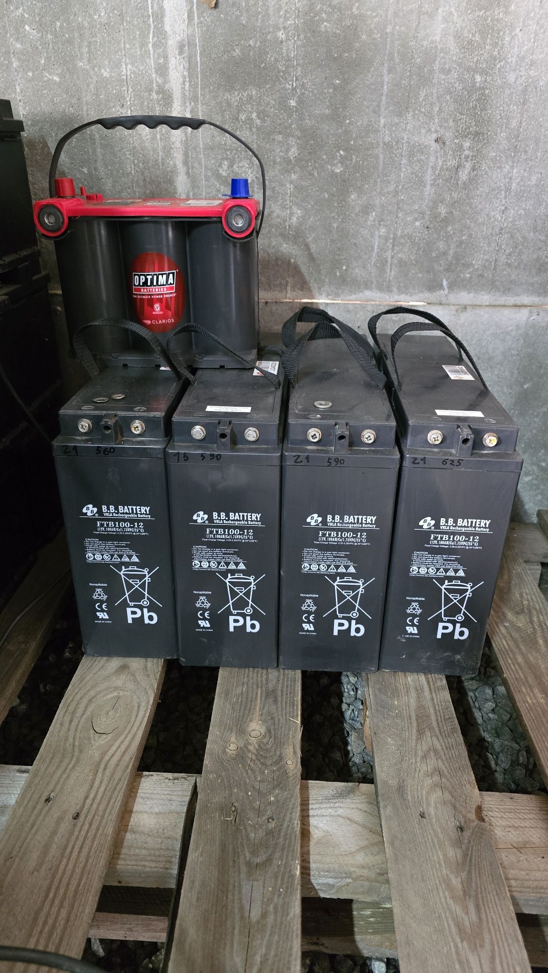 Тяговые аккумуляторы B.B Battery 100Ah 12V USA для котла ибп резервное