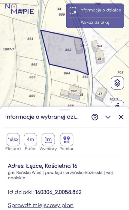 Sprzedam działkę budowlaną