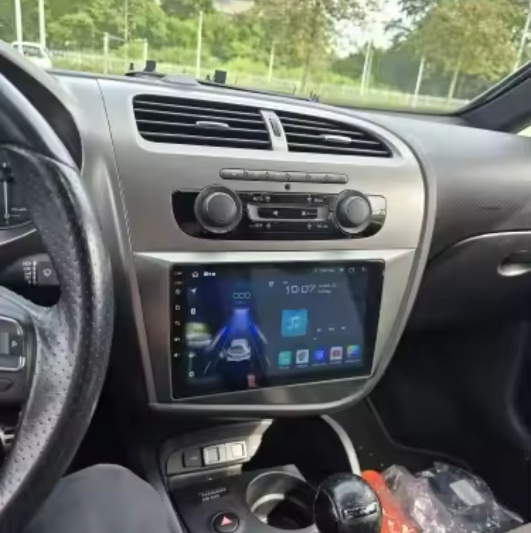 Radio Android 9" Seat Leon Mk2 4 GB RAM + 32 GB ROM + Carplay + GPS
