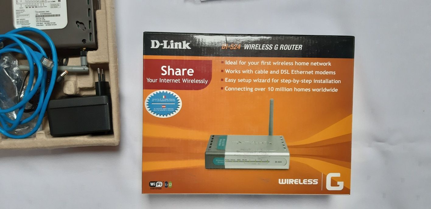 Router D link DI-524